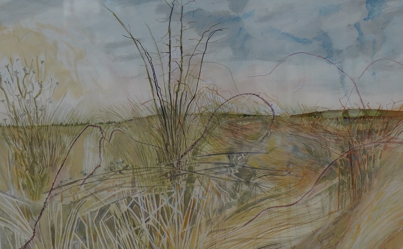 Michael Chase (1915-2001), watercolour, Rural landscape, signed and dated '78, 35 x 52cm. Condition - fair to good